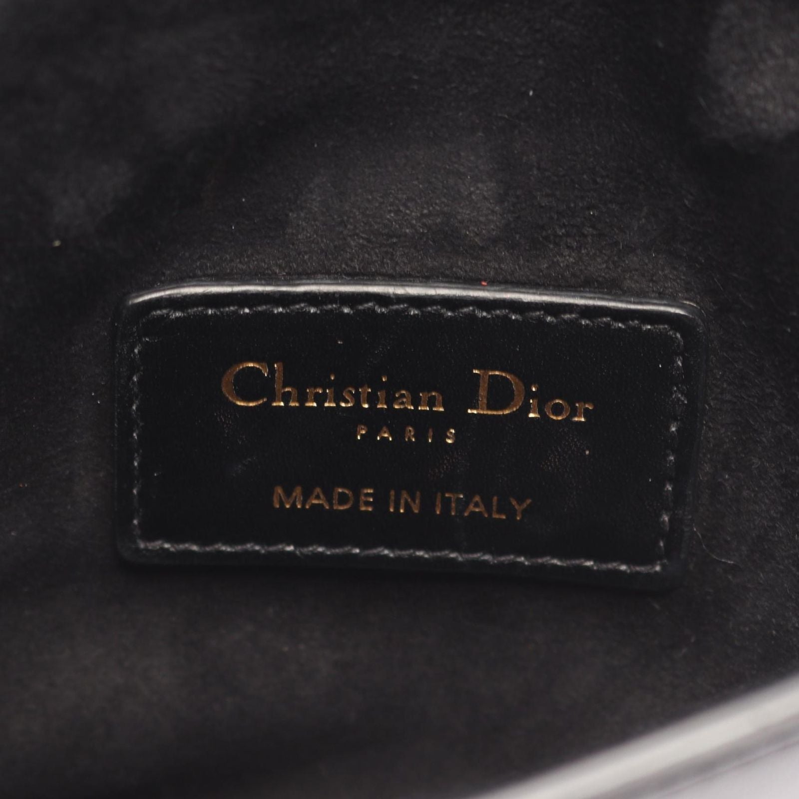 Dior Dio Belt Bag Sadeleba Black Leather