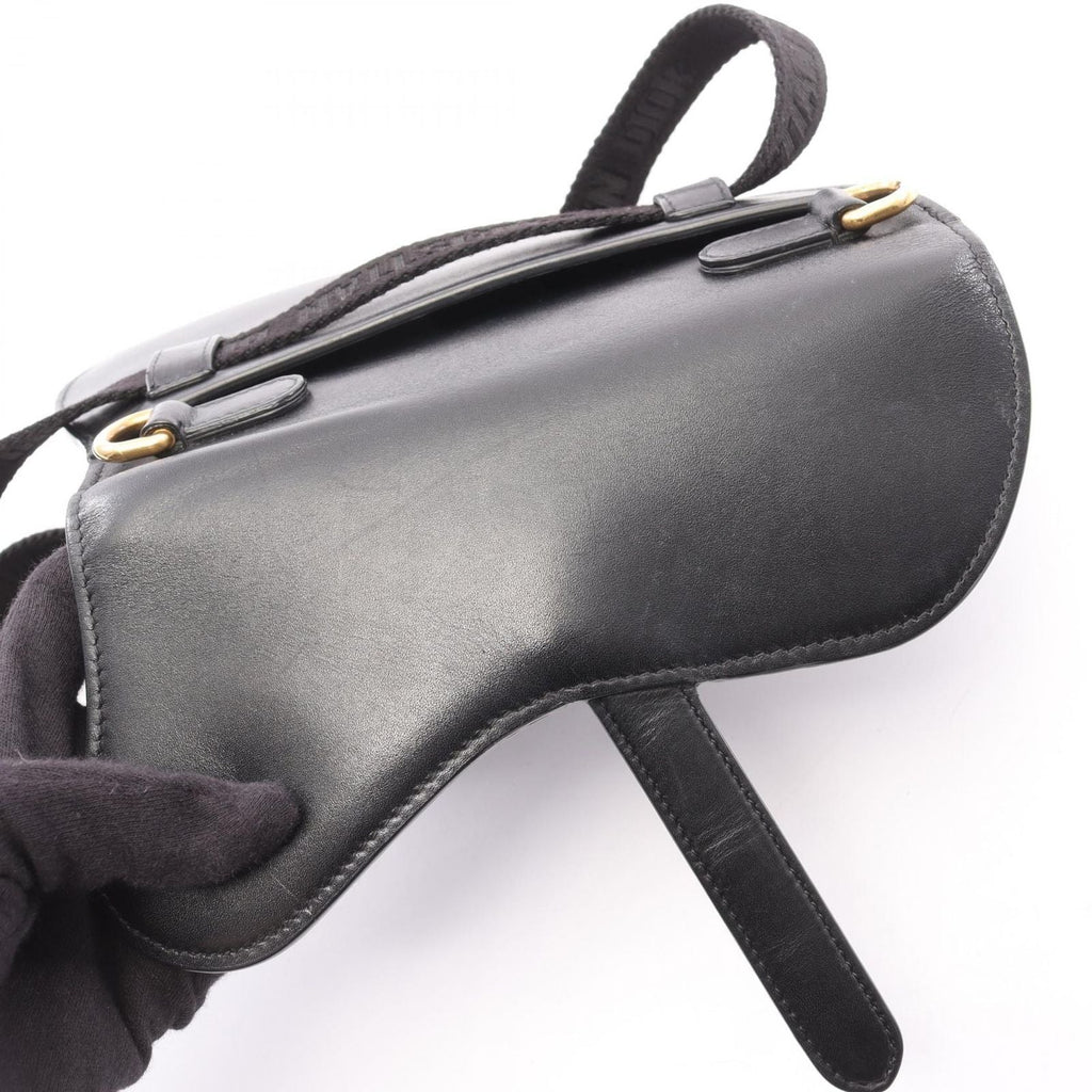 Dior Dio Belt Bag Sadeleba Black Leather