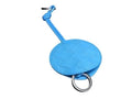 Bottega Veneta Bag Charm Intrecciato Blue Leather Key Holder Key Ring