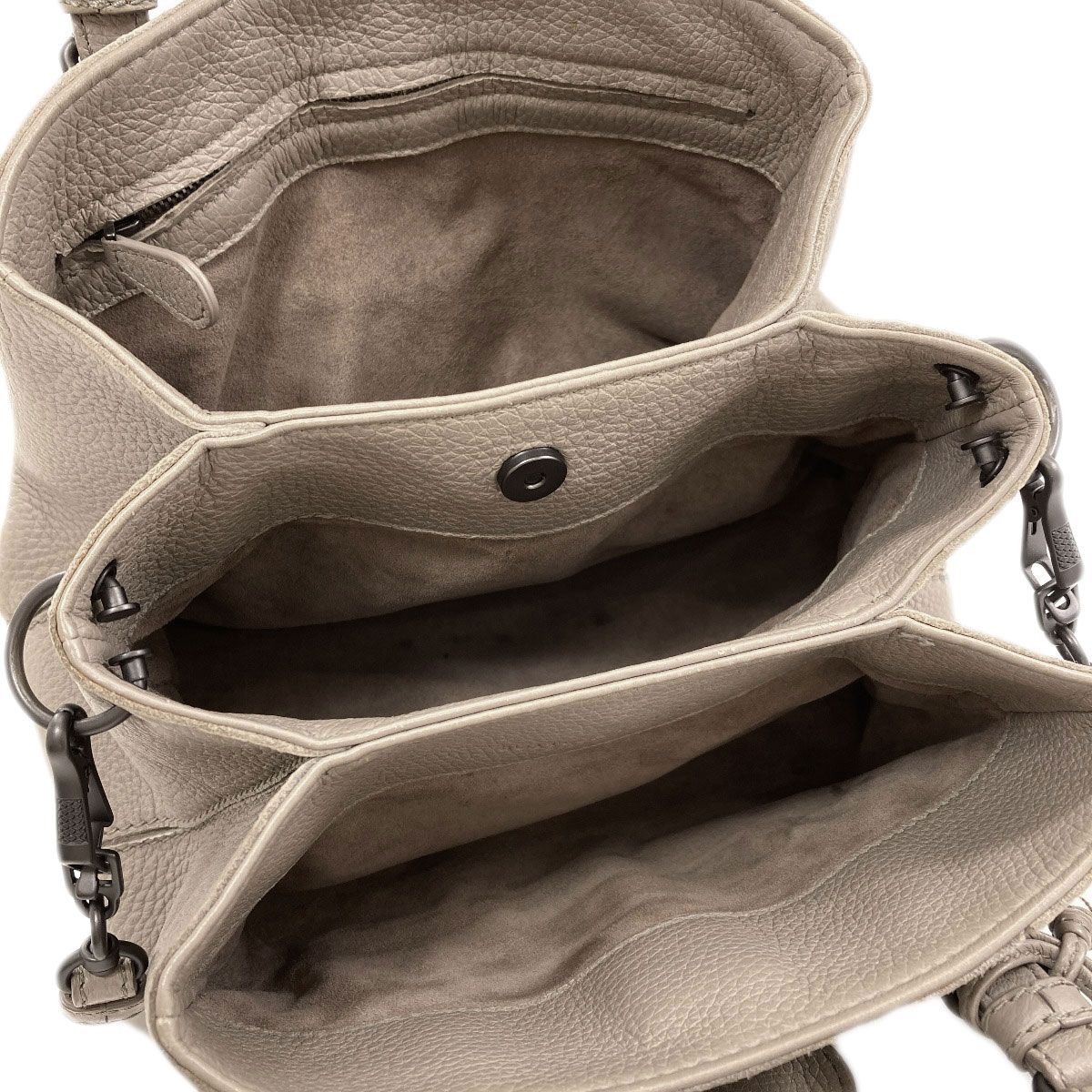 Bottega Veneta 2-Way Handbag Leather