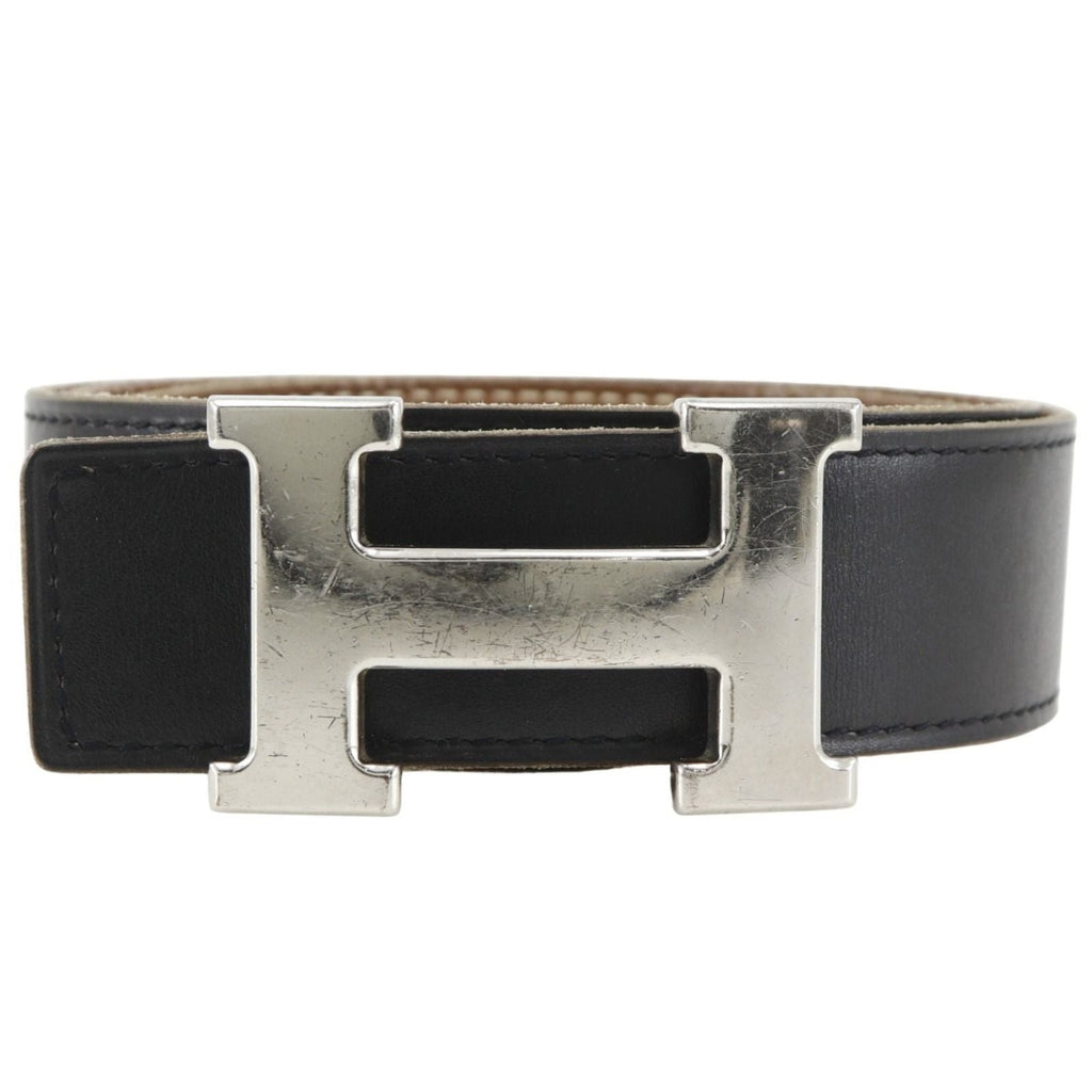 Hermes Belt 85 Reversible Calf Black Brown