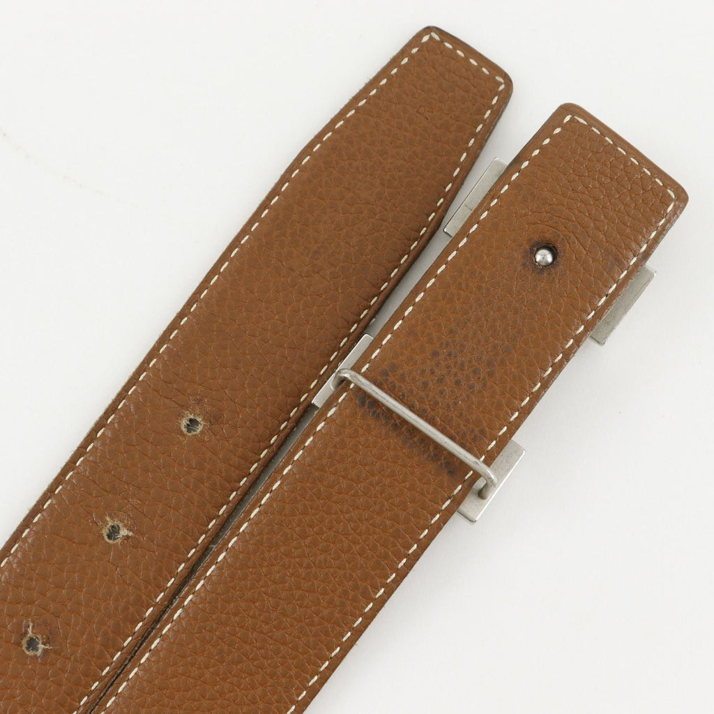 Hermes Belt 85 Reversible Calf Black Brown