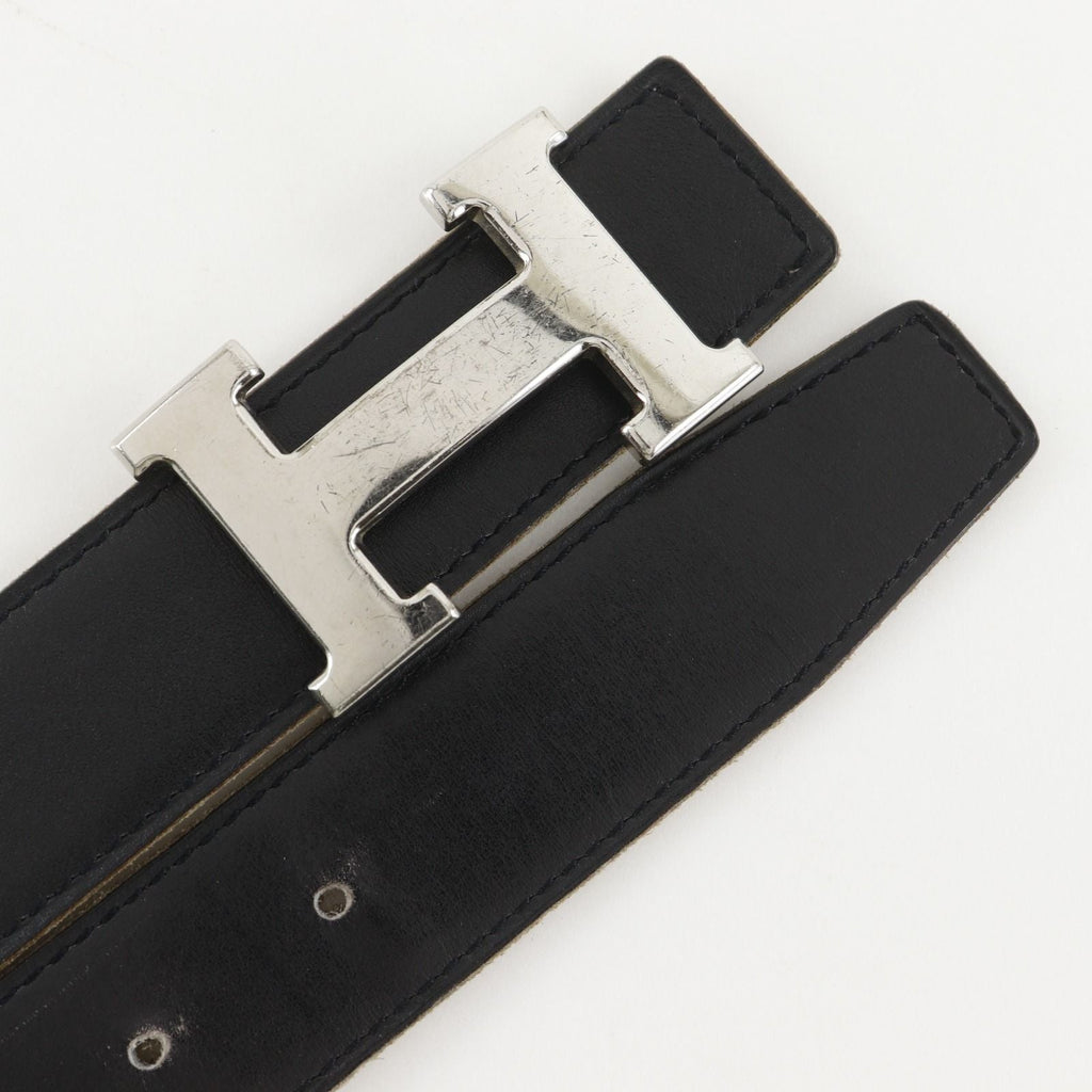 Hermes Belt 85 Reversible Calf Black Brown