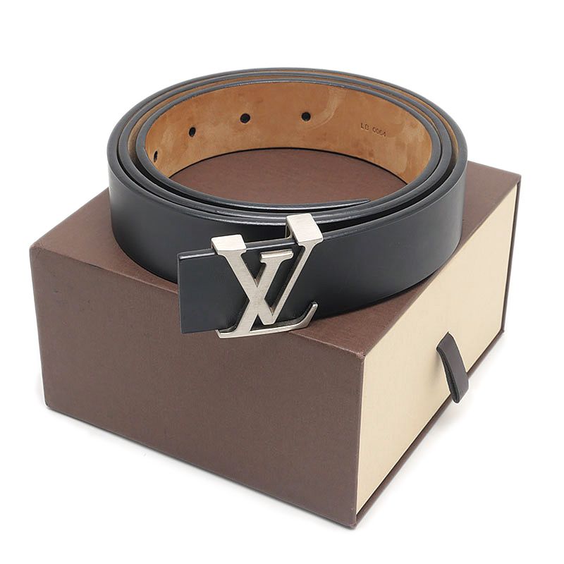 Louis Vuitton Ceinture LV Initial Belt Black