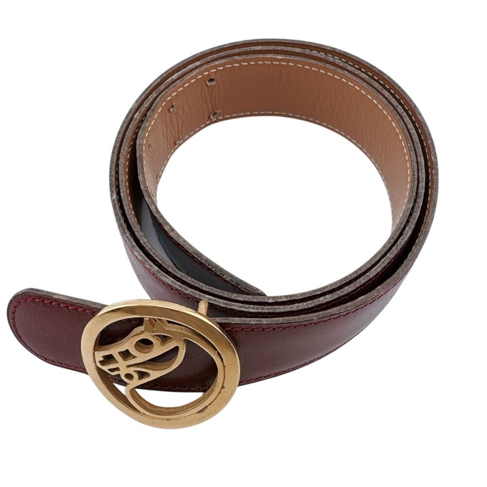Hermes Vintage Paddock Cheval Buckle Belt