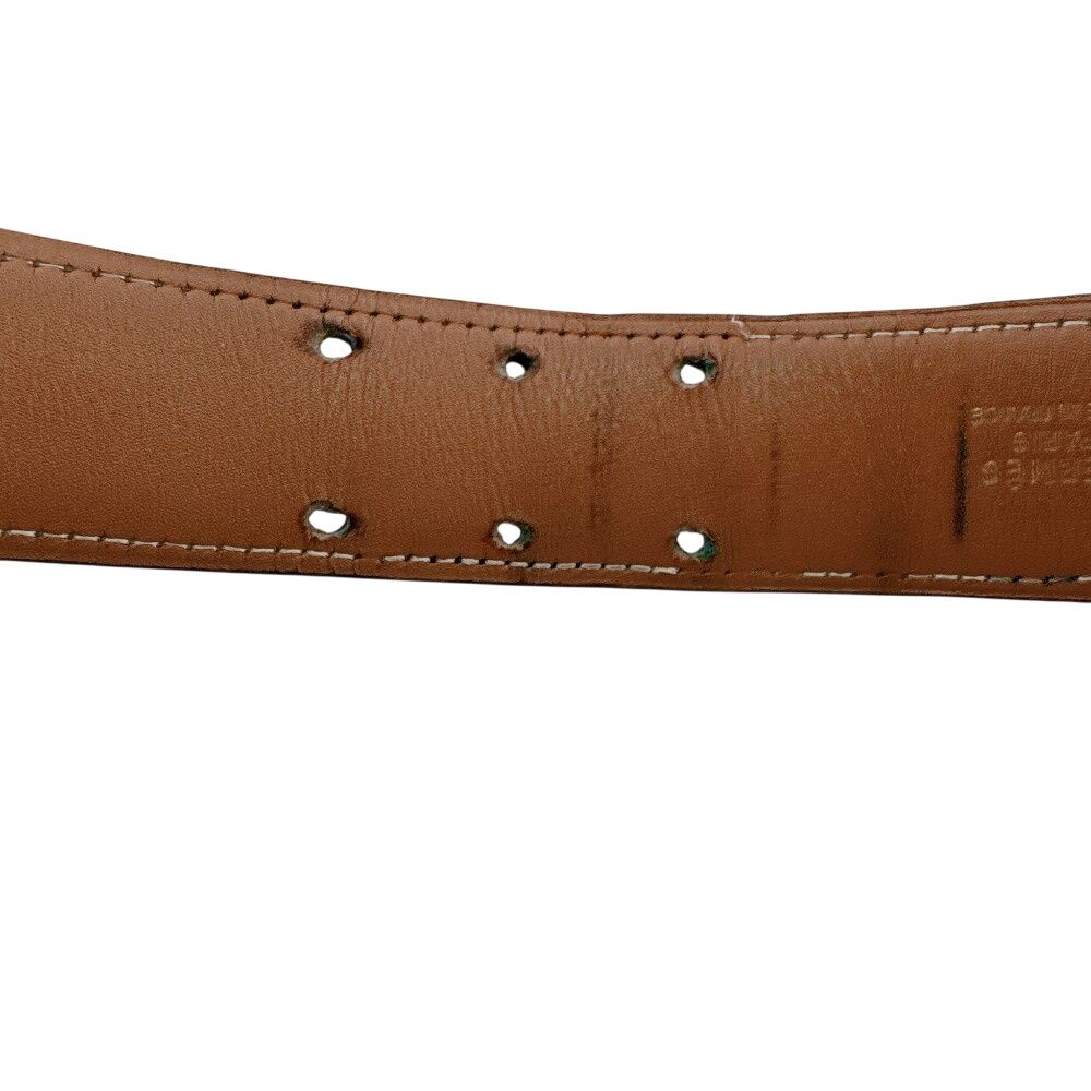 Hermes Vintage Paddock Cheval Buckle Horse Belt