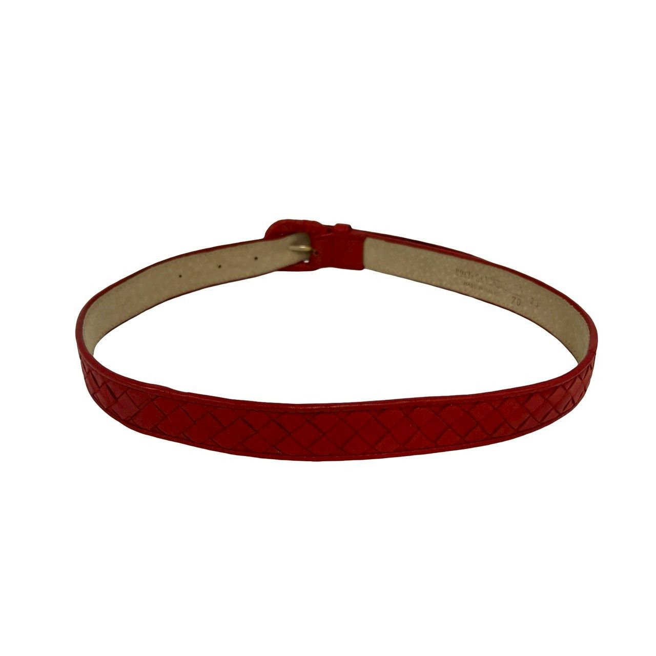 Bottega Veneta Intrecciato Leather Belt