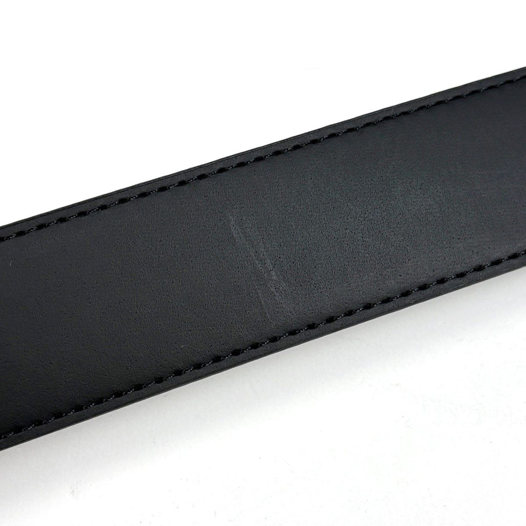 Louis Vuitton Ceinture Calfskin Underbelt Damier Graphite Black Belt