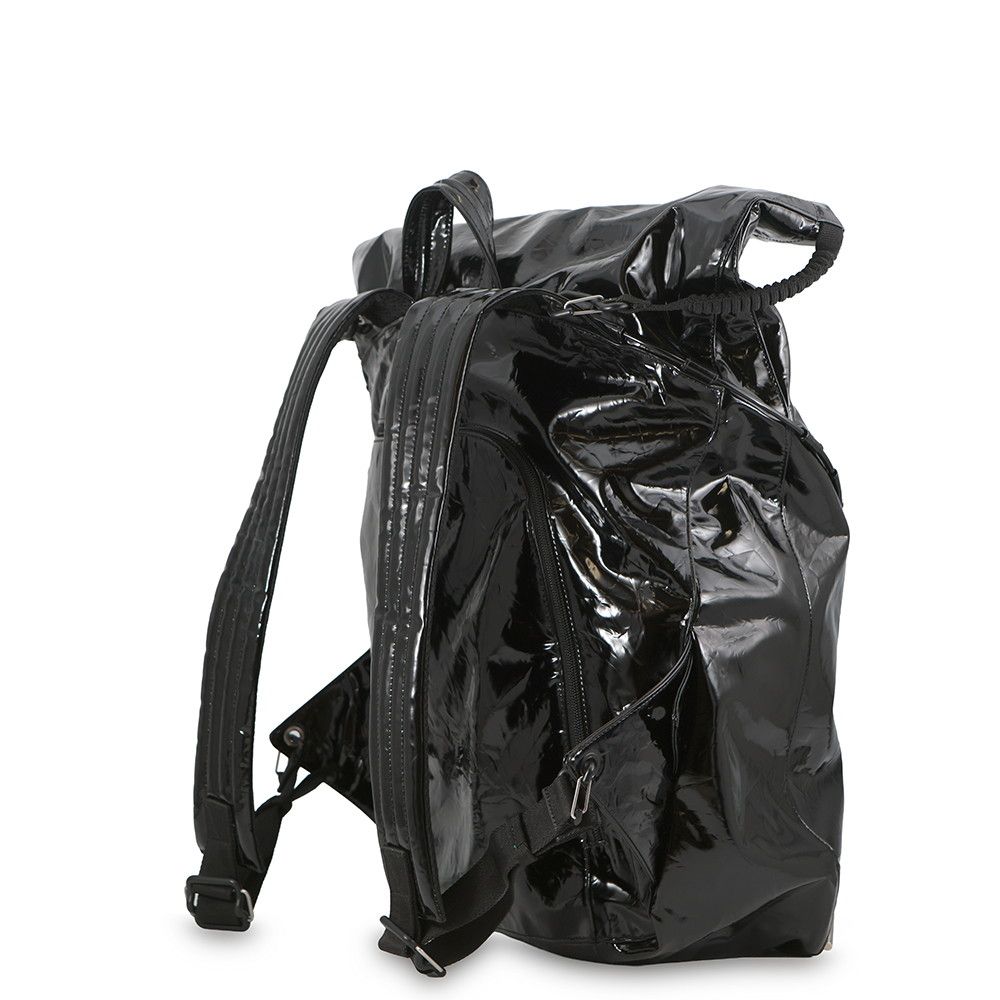 Bottega Veneta Backpack Tent Patent Black