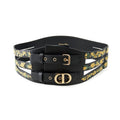 Dior Belt Leather Flower 70