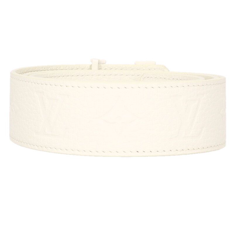 Louis Vuitton Ceinture LV Sharp Monogram Lambskin Belt 90