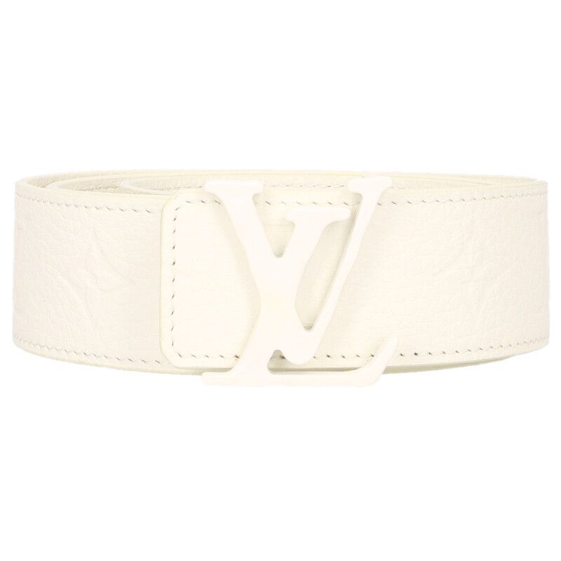 Louis Vuitton Ceinture LV Sharp Monogram Lambskin Belt 90