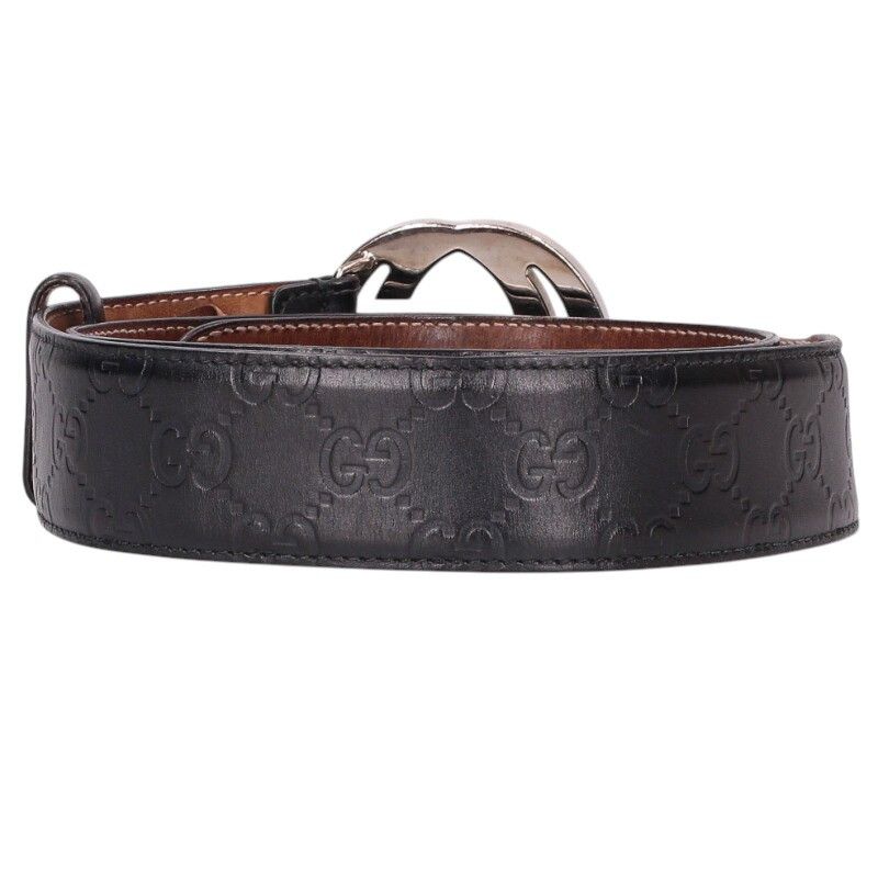 Gucci Interlocking Leather Belt 85