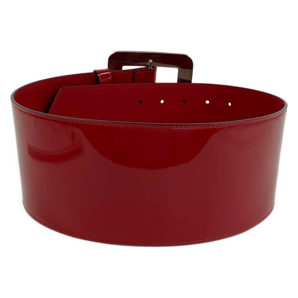 Gucci Belt 80 32 Red Leather