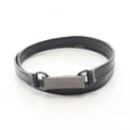 Chanel Belt Logo Plate Leather