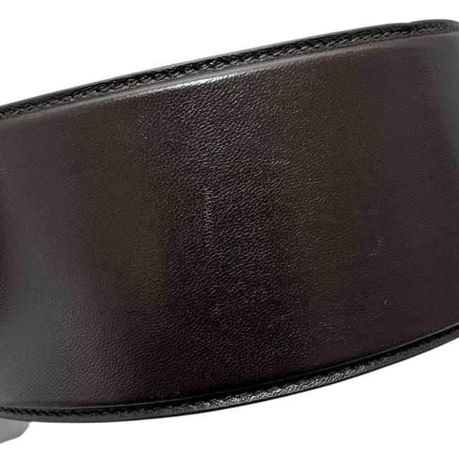 Bottega Veneta Belt Brown M Thick Waist 88 85 Leather
