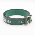 Gucci Adidas Collaboration Leather Belt