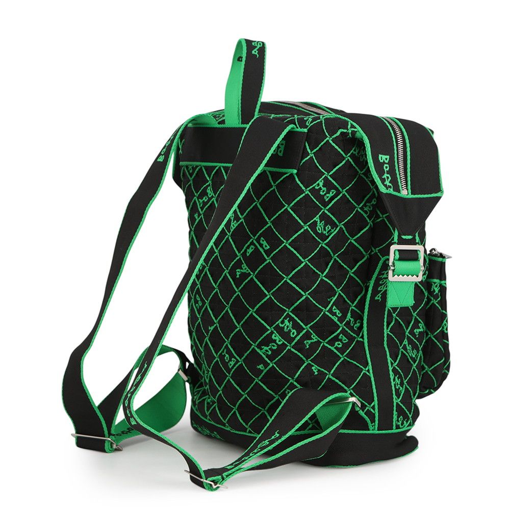 Bottega Veneta Backpack Reverse Logo Canvas