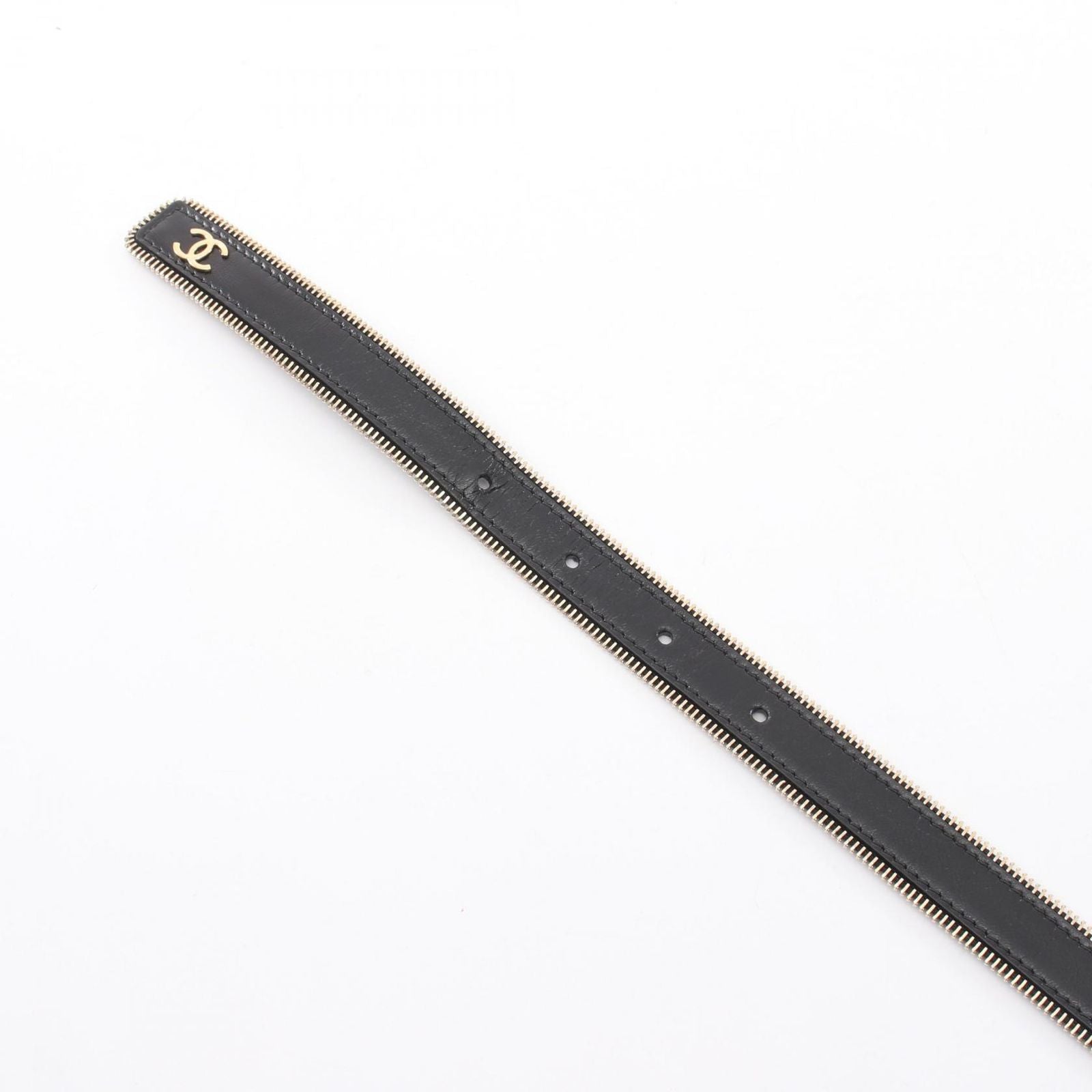 Chanel Belt CC Logo Leather