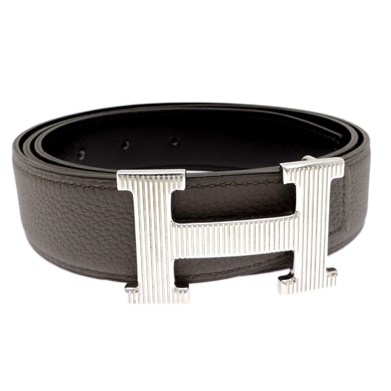 Hermes Belt Gray
