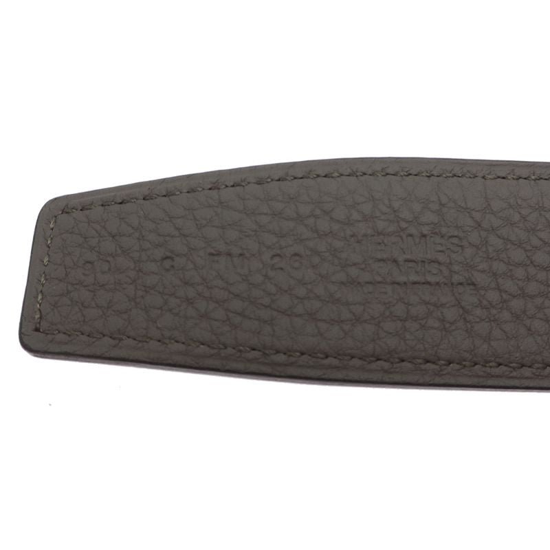 Hermes Belt Gray