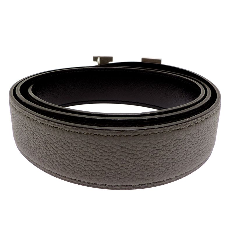Hermes Belt Gray