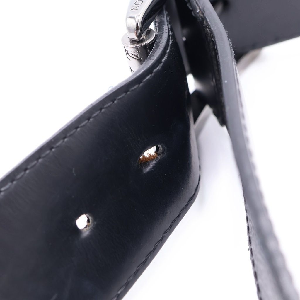 Louis Vuitton Monogram Eclipse Ceinture Reverso Black Belt