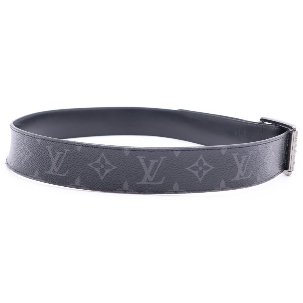 Louis Vuitton Monogram Eclipse Ceinture Reverso Black Belt