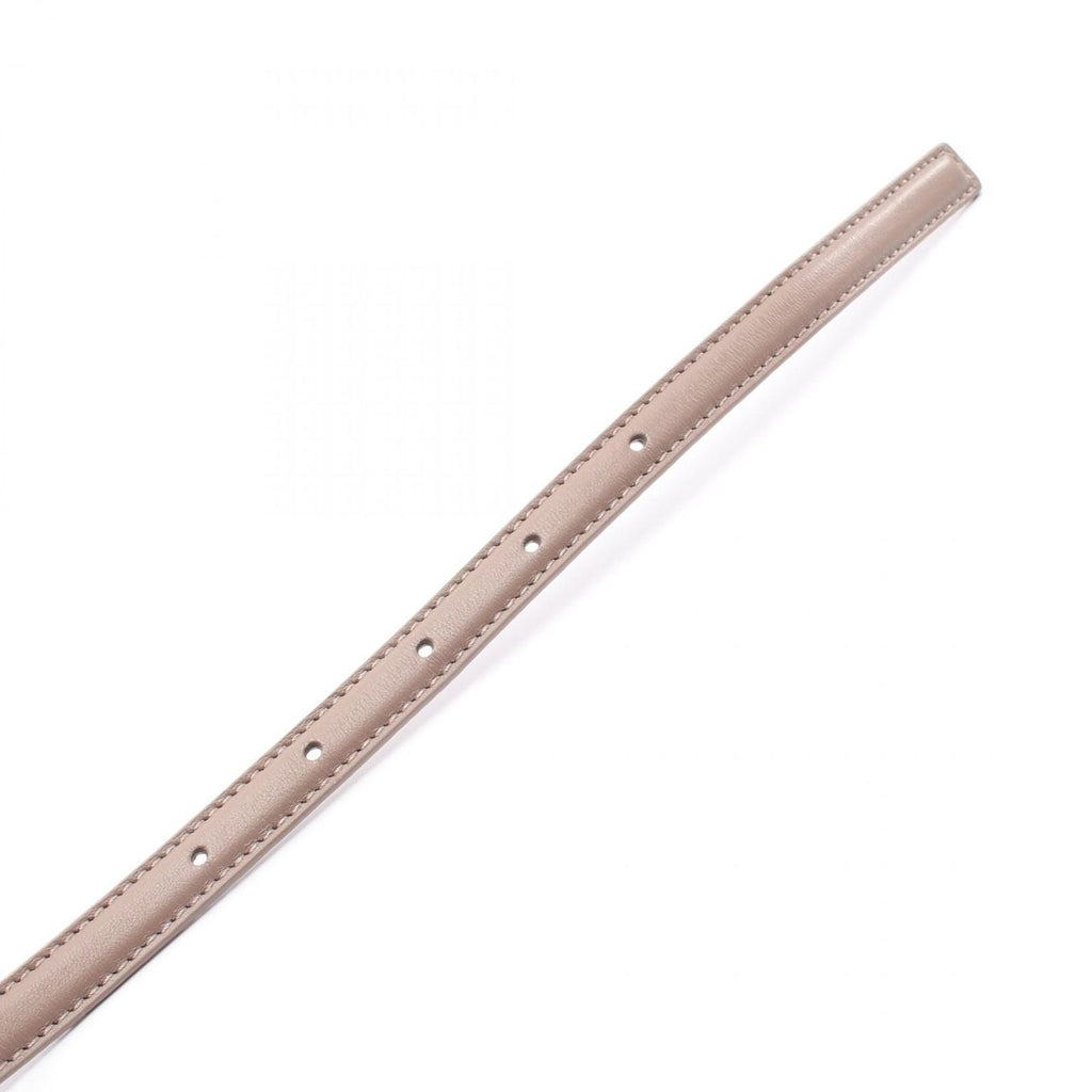 Dior Belt CD Logo Mini Beige Leather