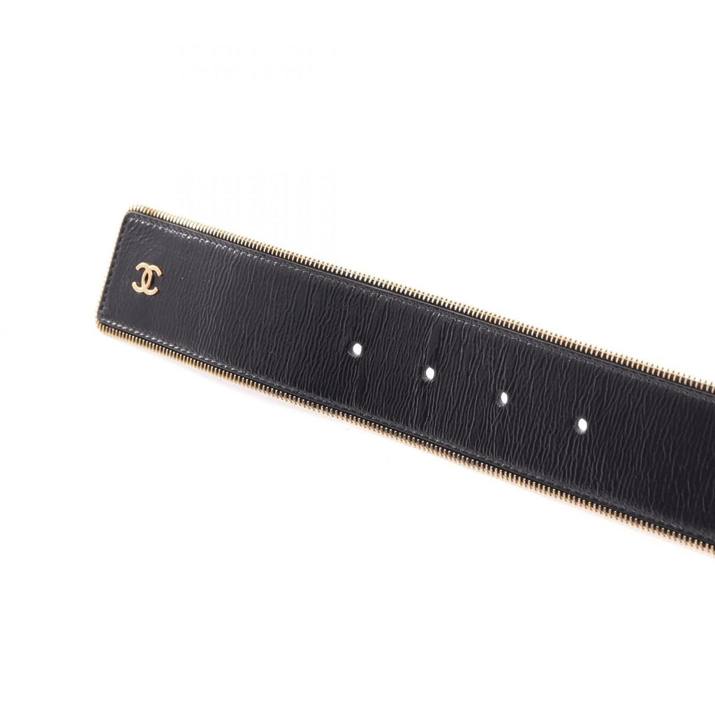 Chanel Belt CC Logo Leather