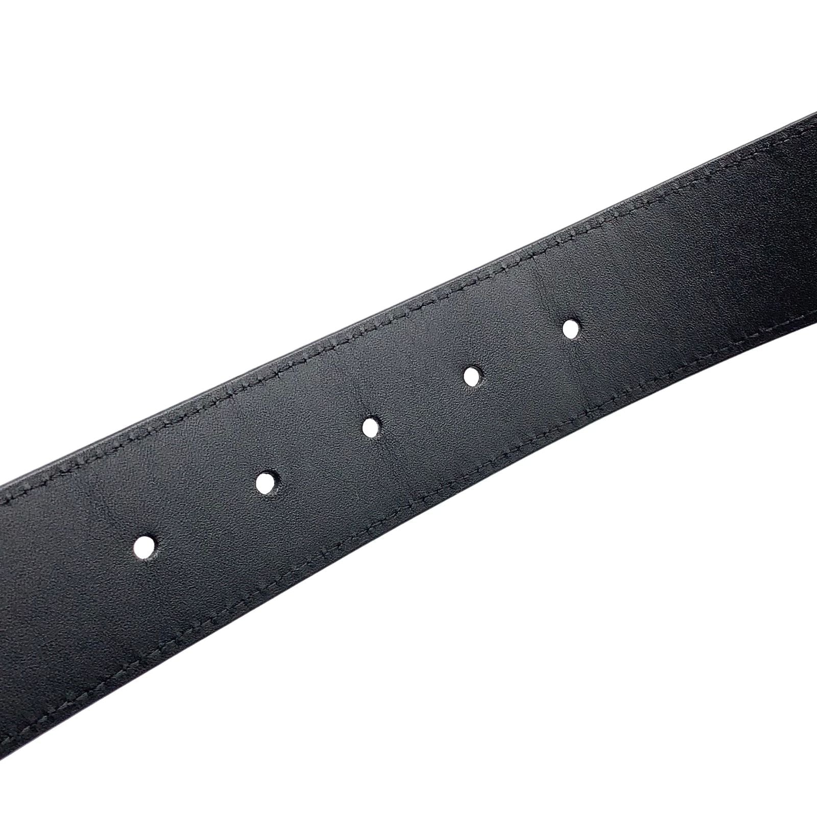 Louis Vuitton Ceinture LV Initial Leather Black Belt