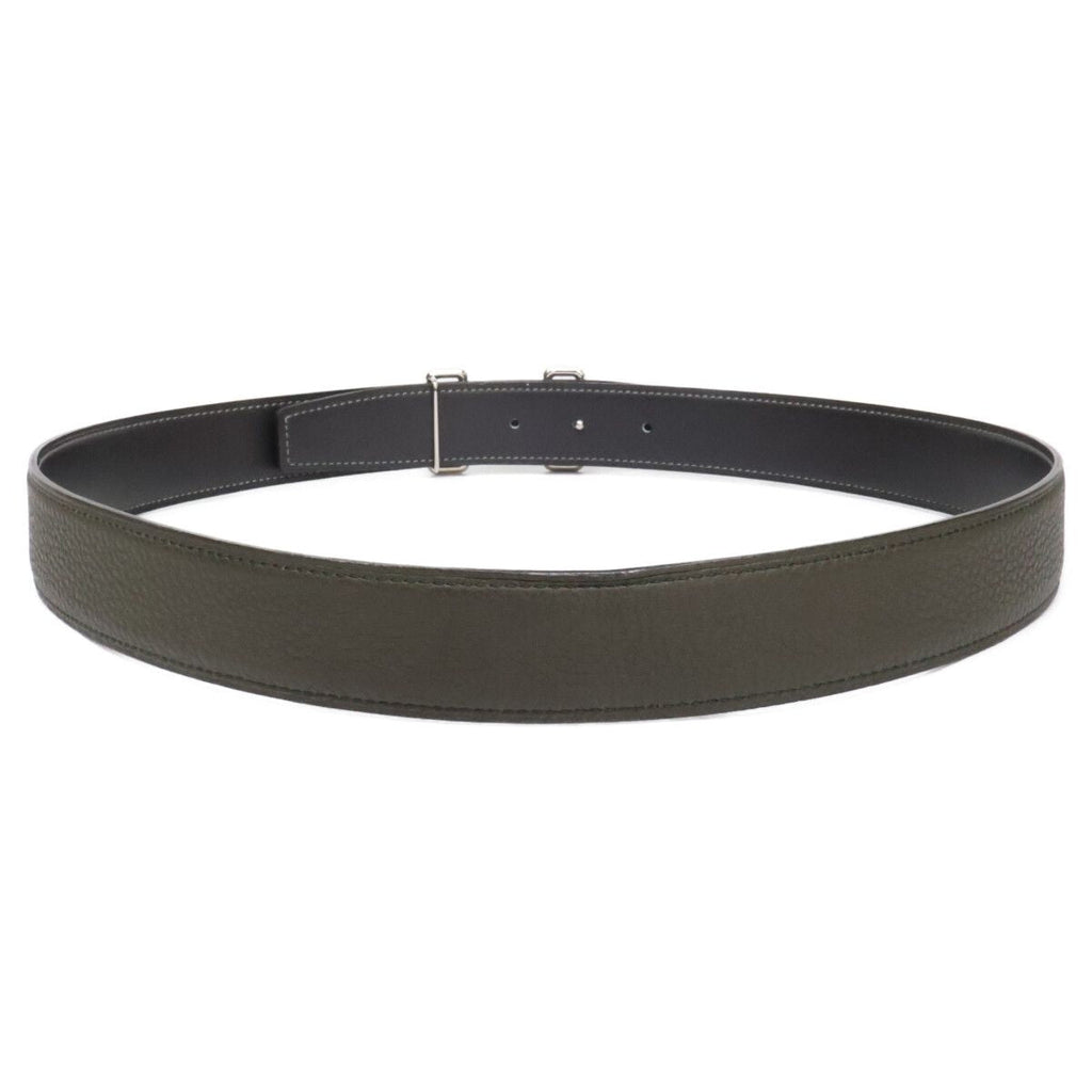 Hermes Tonight Buckle Leather Reversible 85 Belt