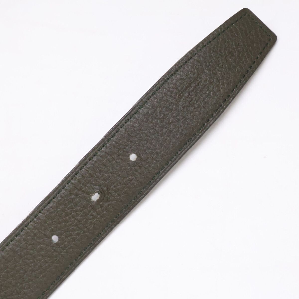 Hermes Tonight Buckle Leather Reversible 85 Belt