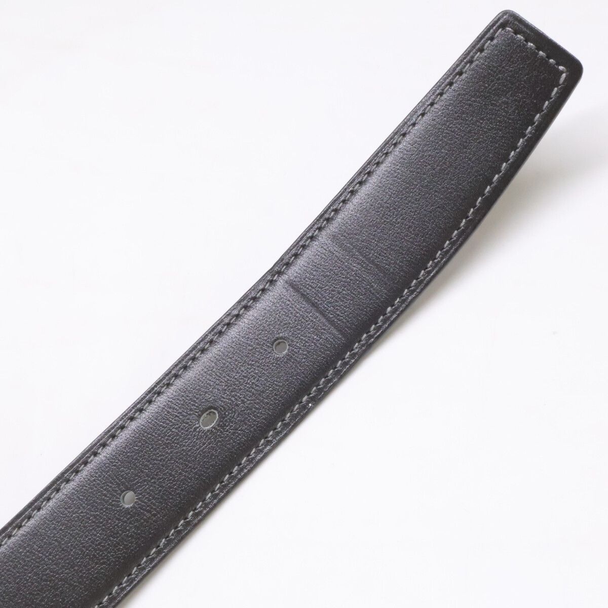 Hermes Tonight Buckle Leather Reversible 85 Belt