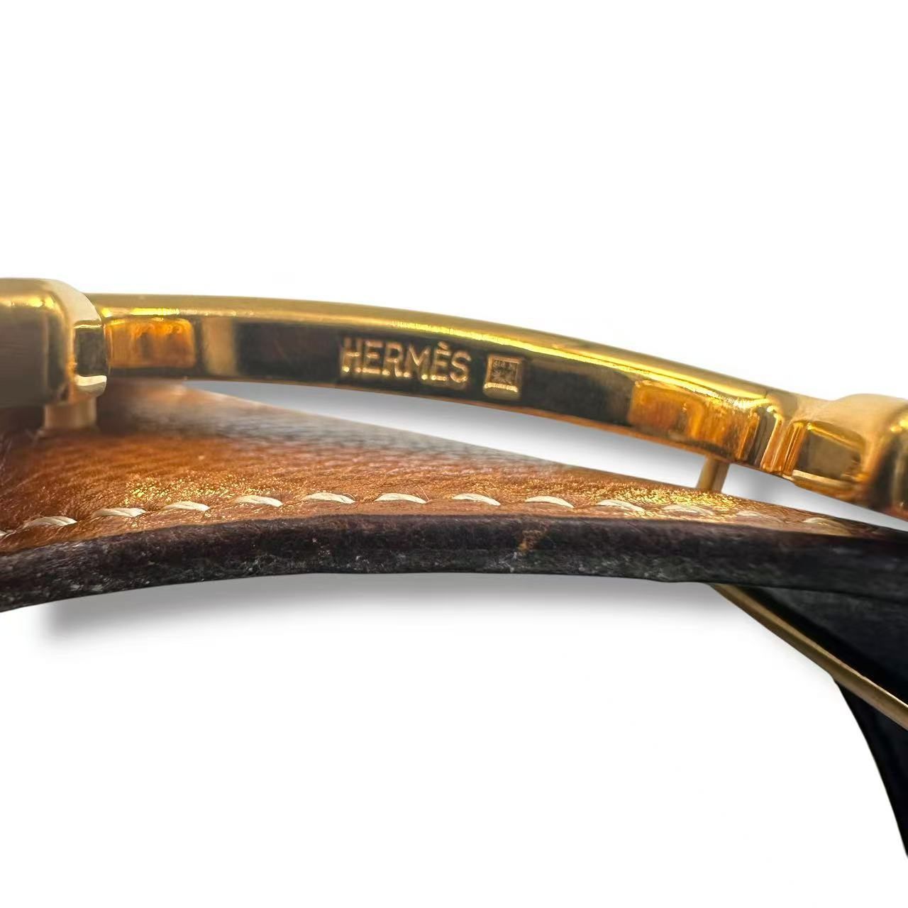 Hermes Belt Brown