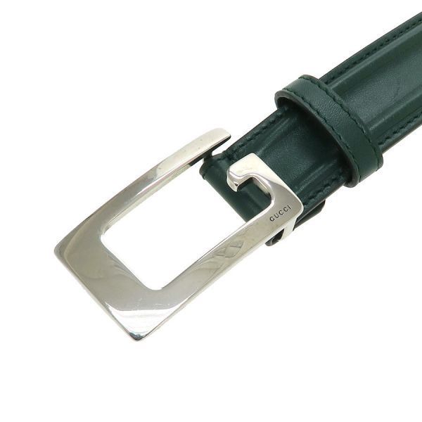 Gucci Buckle Belt Green