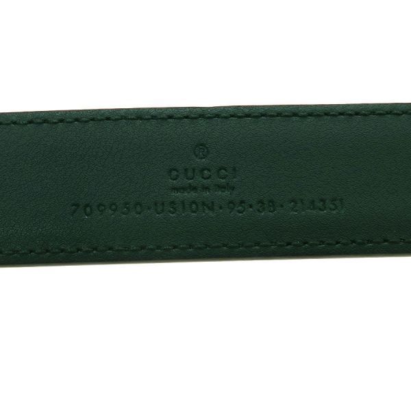 Gucci Buckle Belt Green