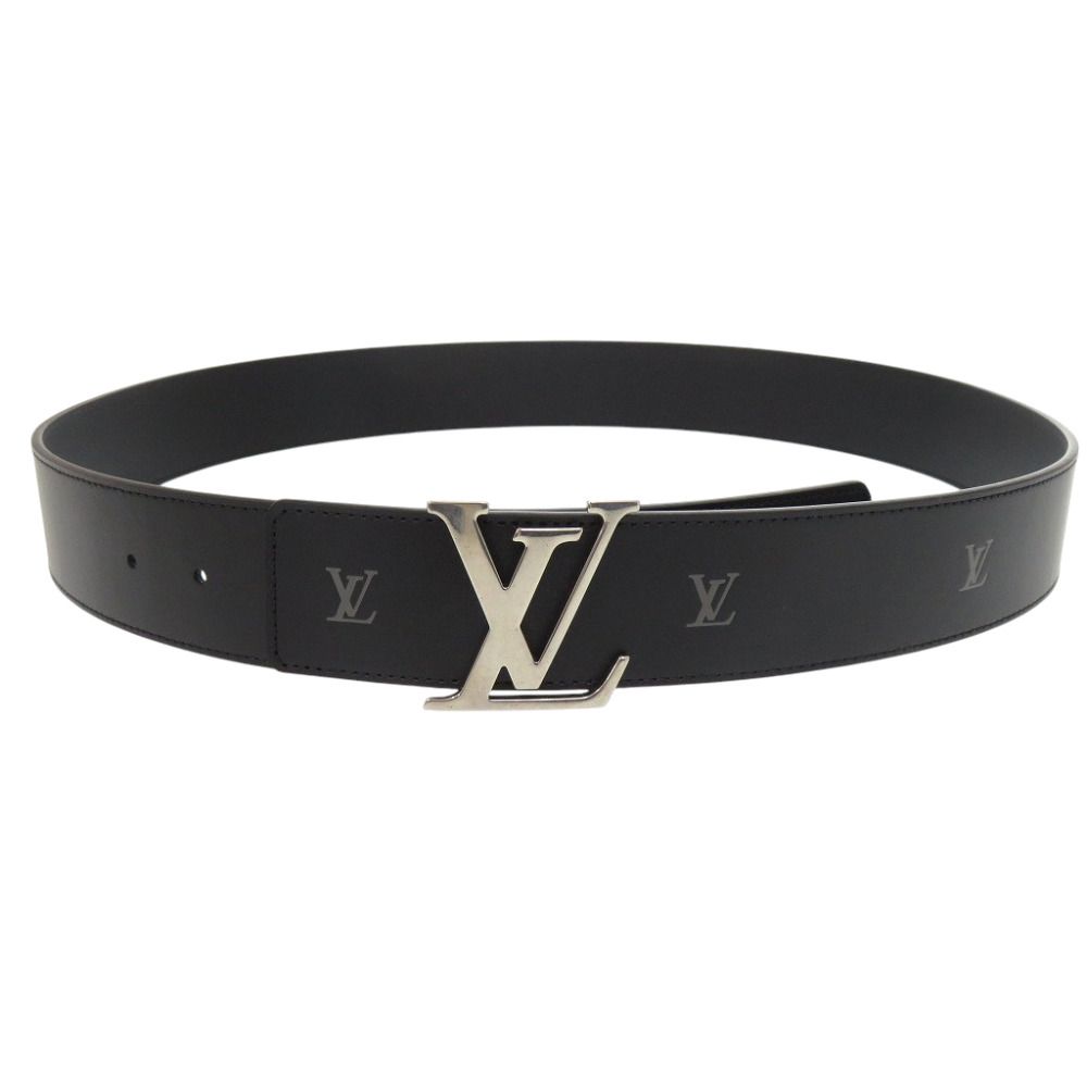 Louis Vuitton LV Initial Reversible Leather Black Belt