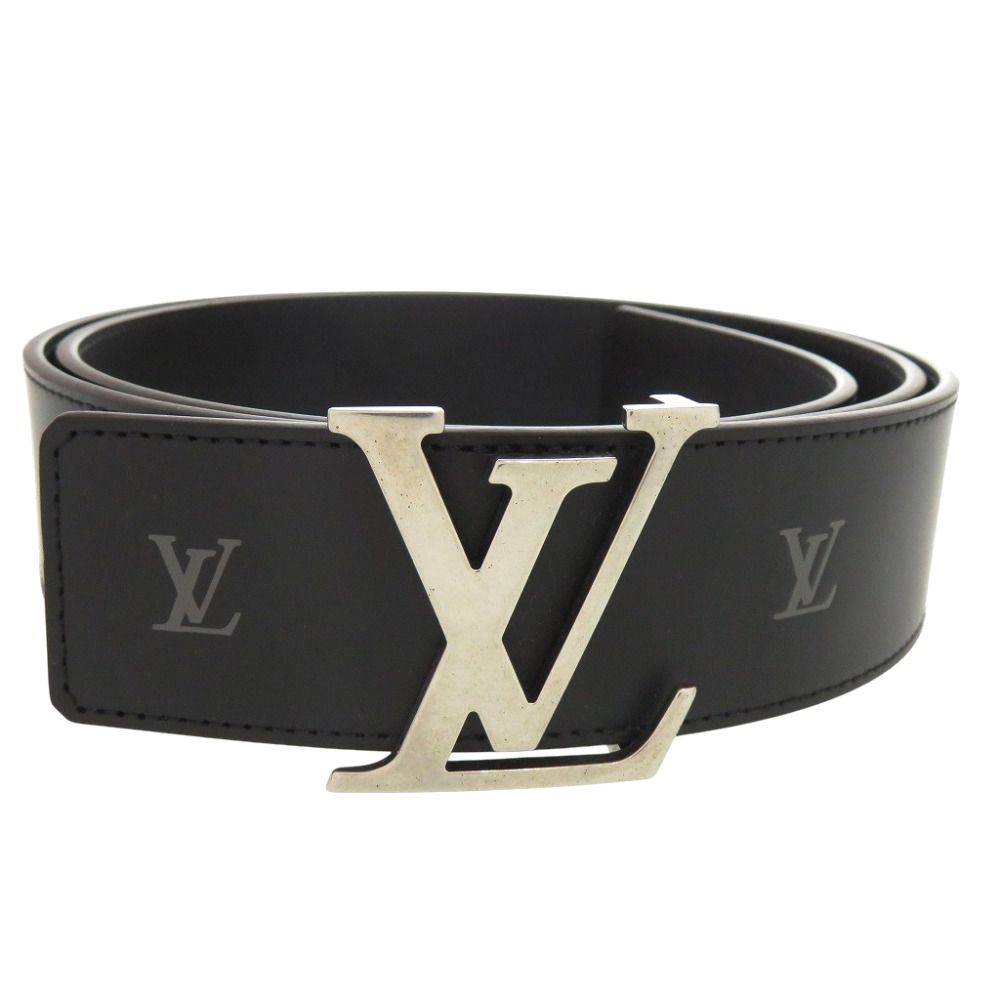 Louis Vuitton LV Initial Reversible Leather Black Belt