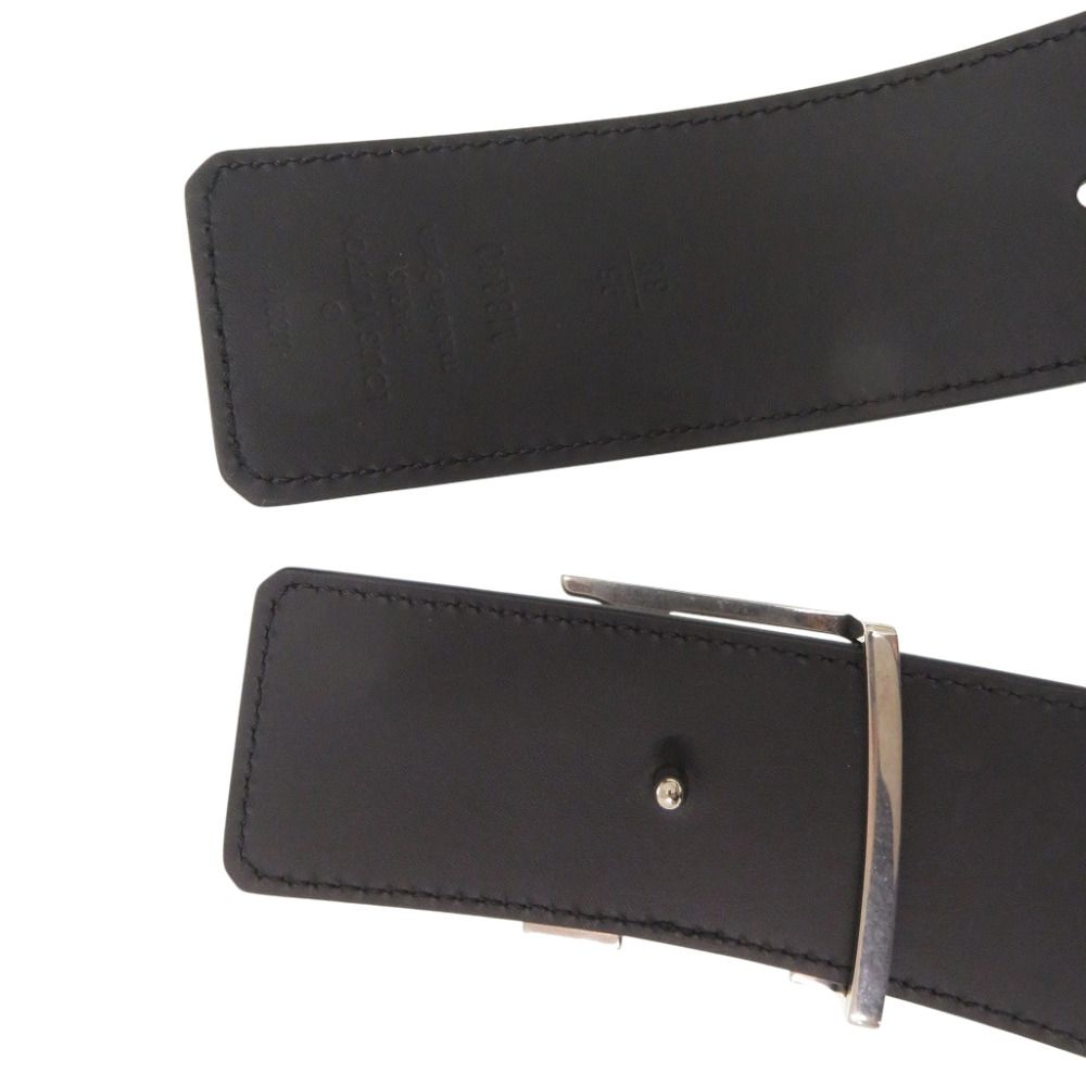 Louis Vuitton LV Initial Reversible Leather Black Belt
