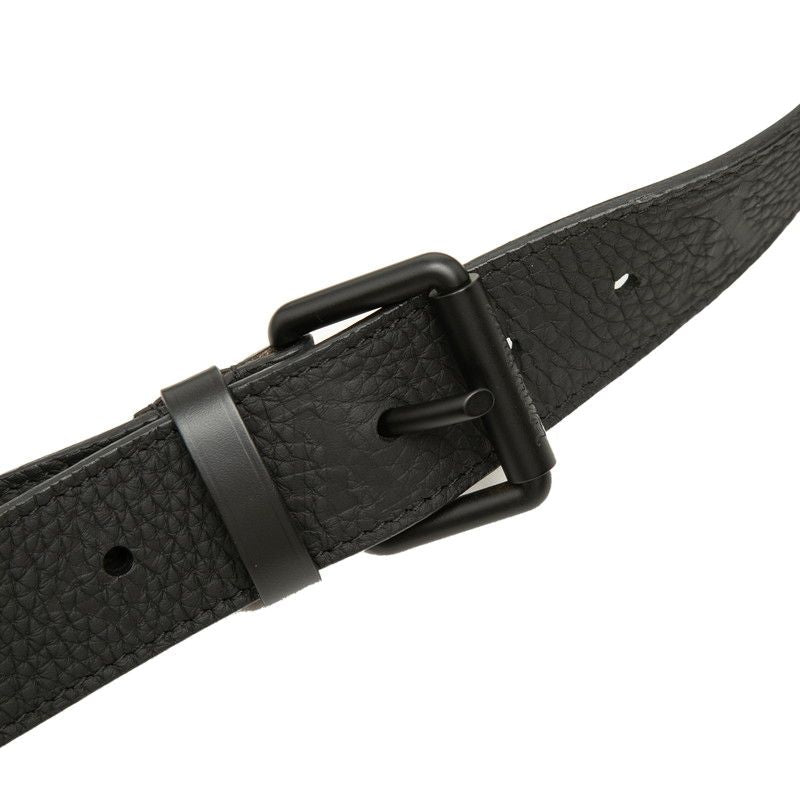 Louis Vuitton Monogram Taurillon Ceinture Signature 90 36 Black Leather Belt