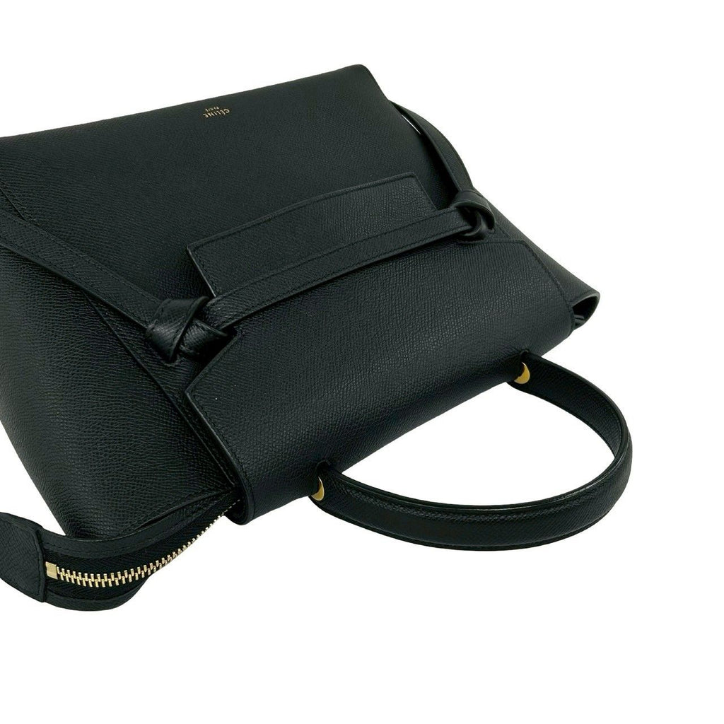 Celine Belt Bag Micro Leather 2-Way Black