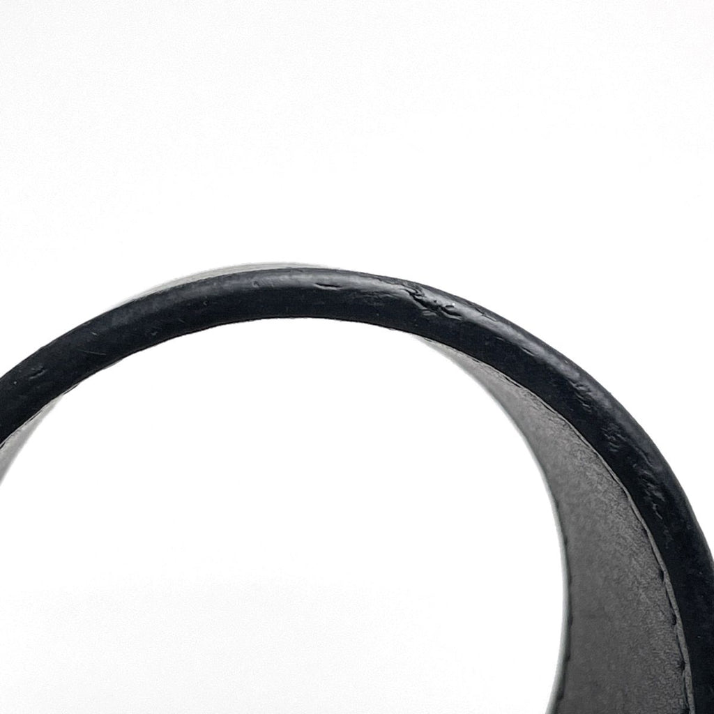 Louis Vuitton Ceinture Pont Neuf Belt Leather Noir