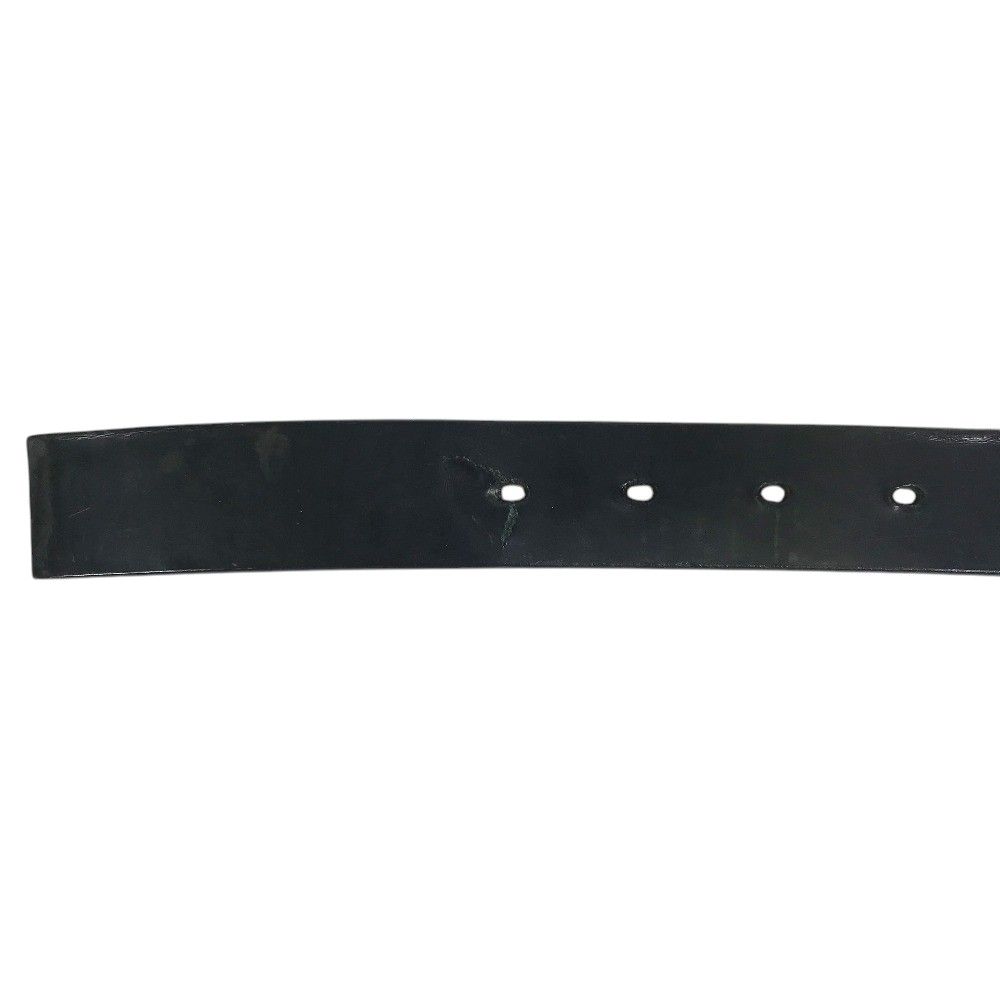 Louis Vuitton Belt Ceinture Initial Leather Black
