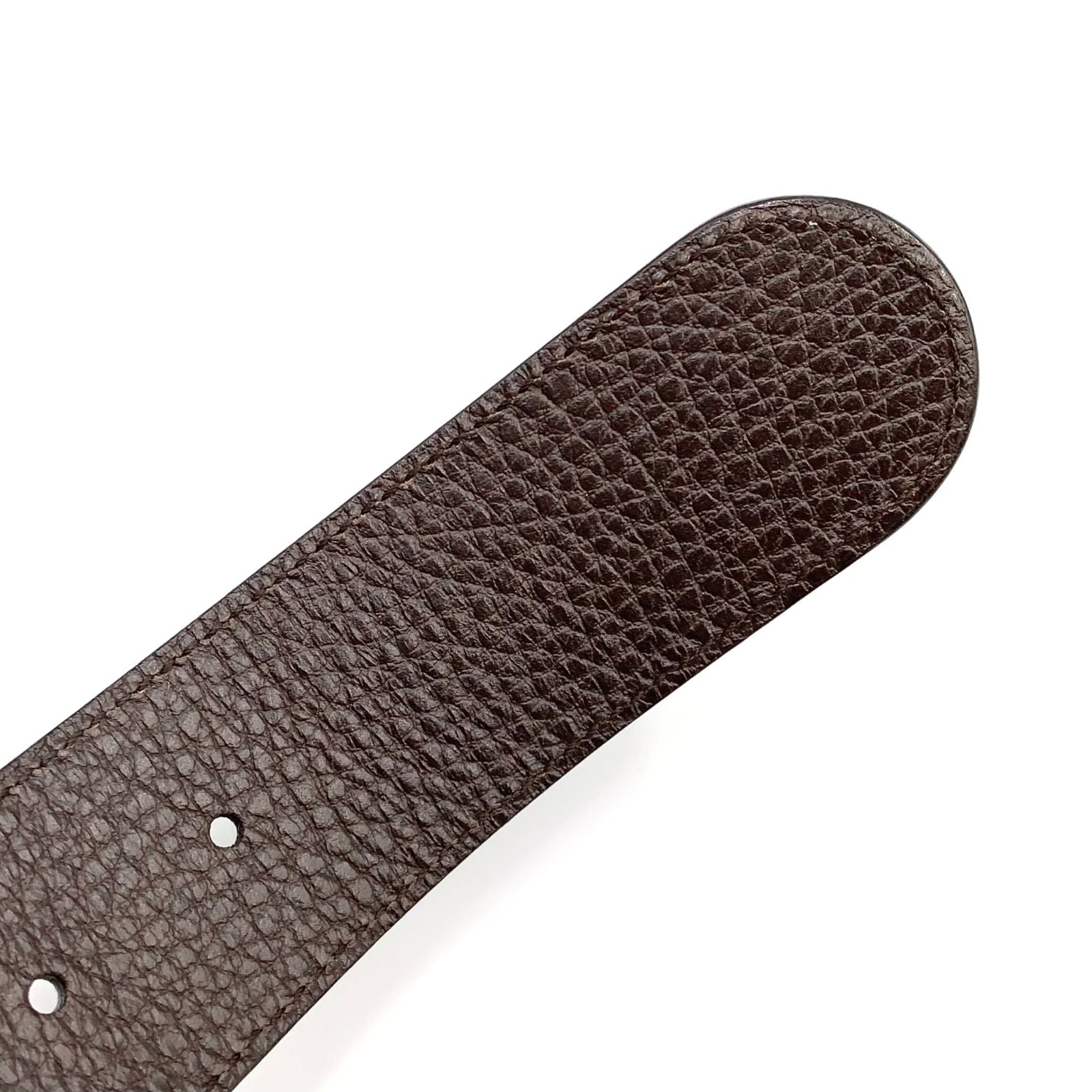 Gucci Interlocking Leather Black Belt Gold