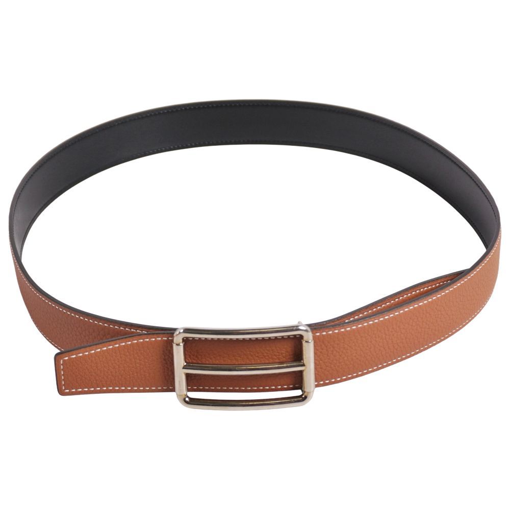 Hermes Belt Leather Reversible Buckle les