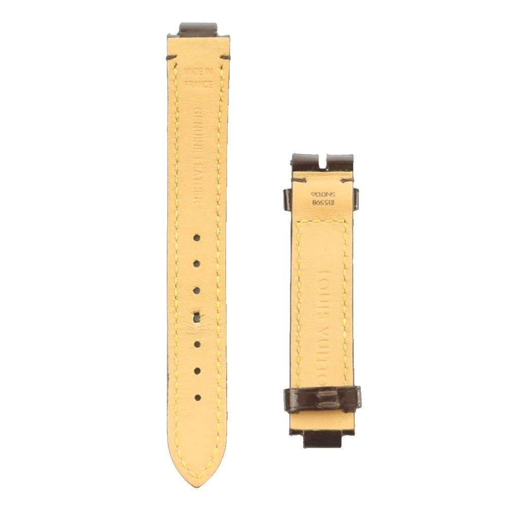 Louis Vuitton Monogram Vernis Tumble Replacement Belt Leather Brown SS