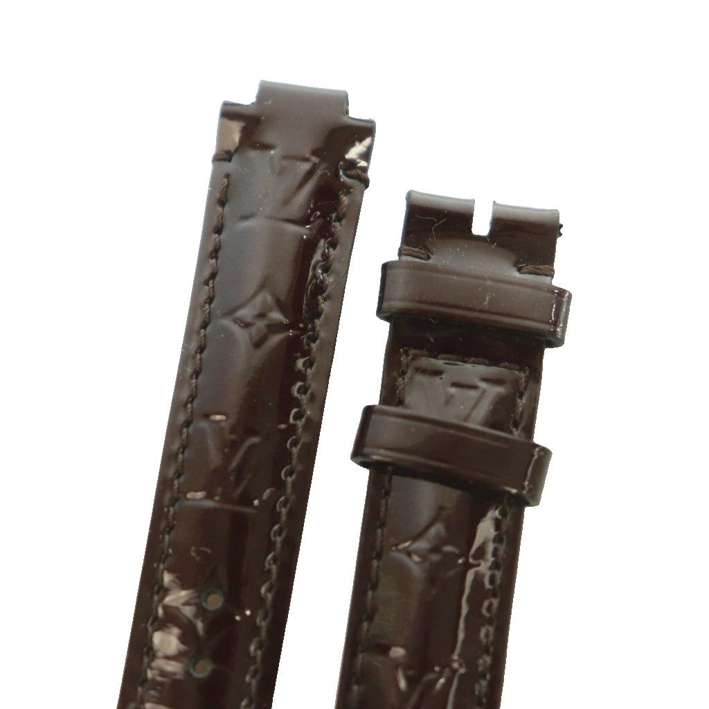 Louis Vuitton Monogram Vernis Tumble Replacement Belt Leather Brown SS