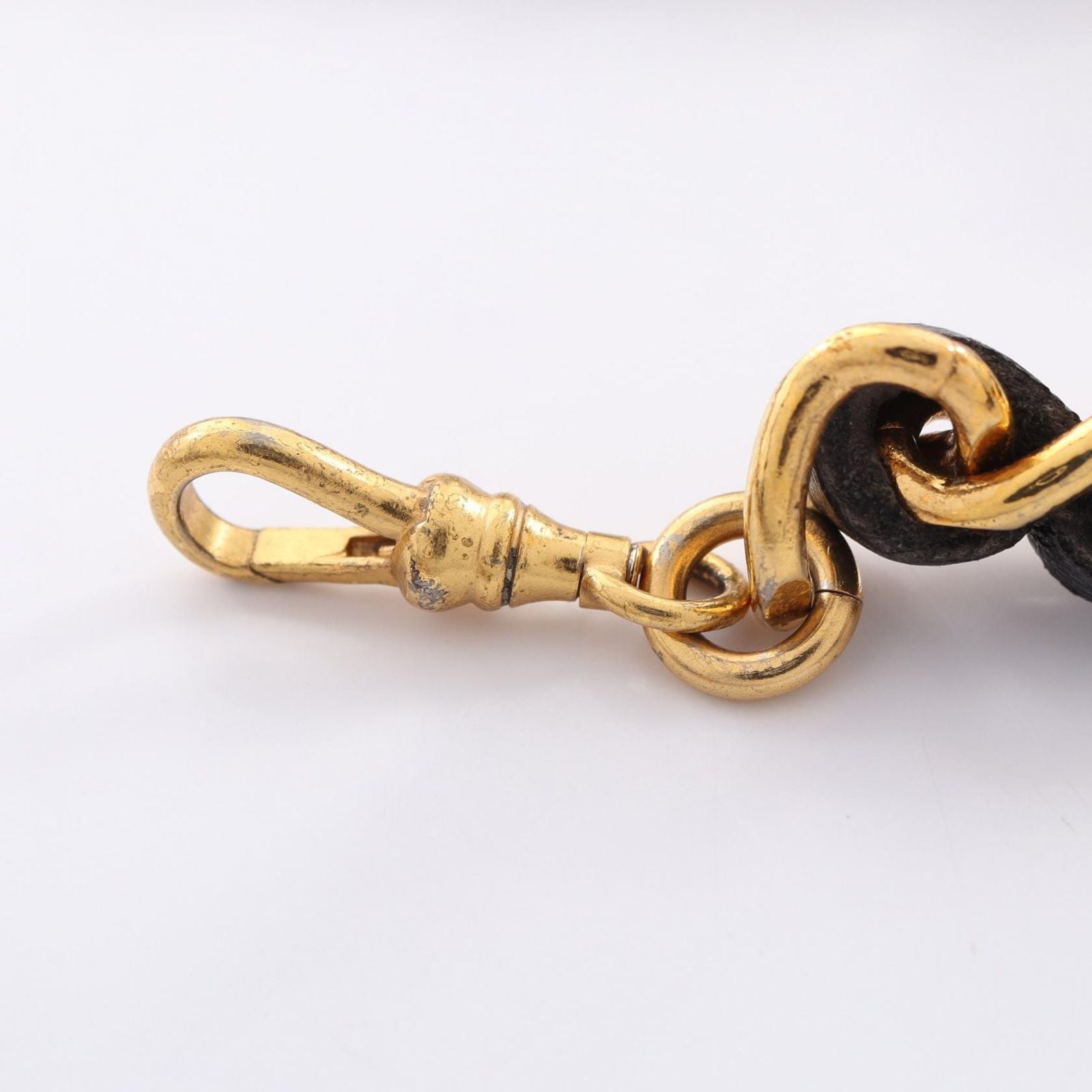 Chanel Belt CC Logo Chain Leather
