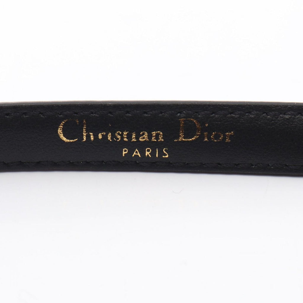 Dior Belt CD Logo Leopard Leather